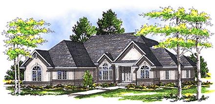 House Plan 99138 Elevation