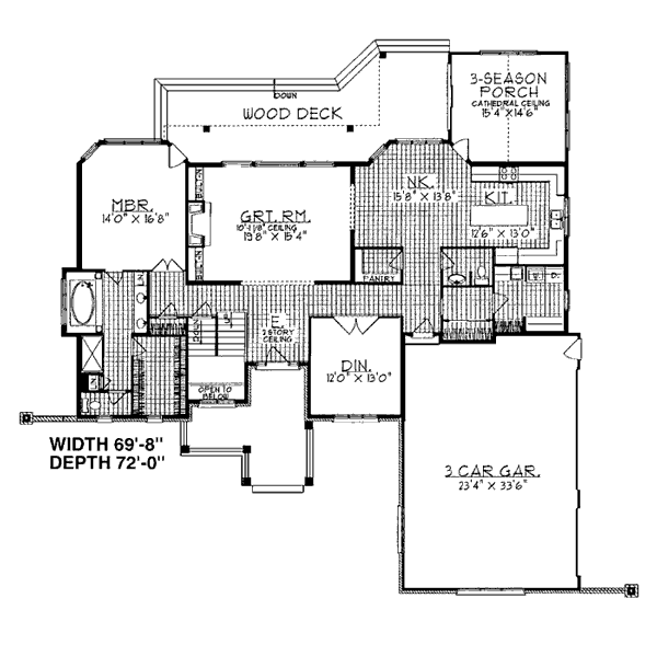 Tudor Level One of Plan 99149