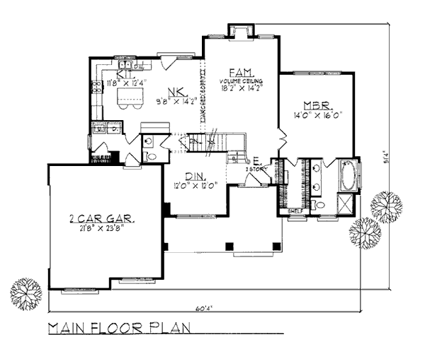 Cape Cod Country Level One of Plan 99169