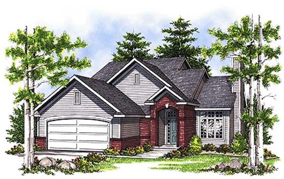 House Plan 99186 Elevation