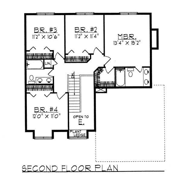 Bungalow Country Level Two of Plan 99188