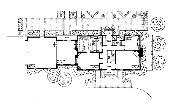 Colonial Level One of Plan 99203