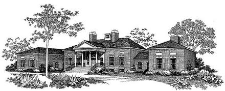 Colonial Elevation of Plan 99204