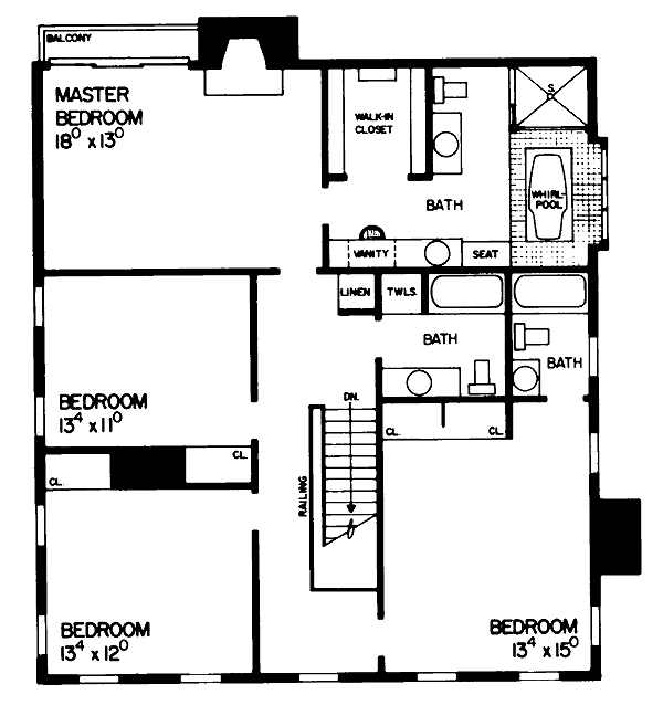 Colonial Level Two of Plan 99209