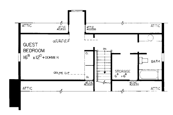 Farmhouse Victorian Level Three of Plan 99211