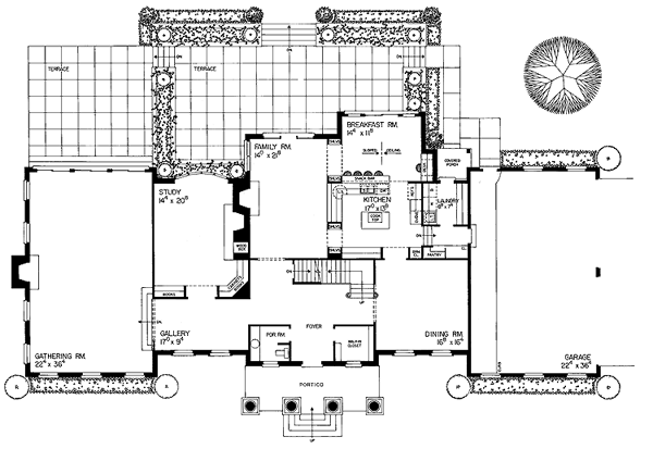 Colonial Plantation Level One of Plan 99213