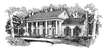 Colonial Elevation of Plan 99269