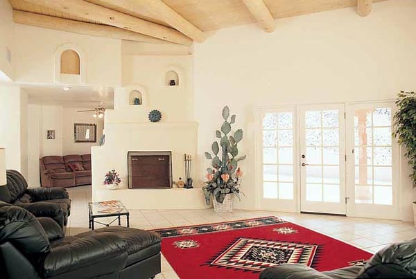 Santa Fe, Southwest Plan with 2350 Sq. Ft., 4 Bedrooms, 3 Bathrooms, 3 Car Garage Picture 3