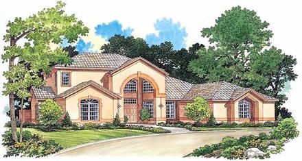 House Plan 99290 Elevation