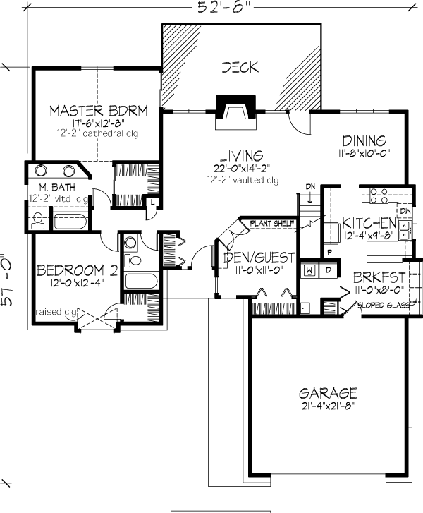 Ranch Level One of Plan 99309