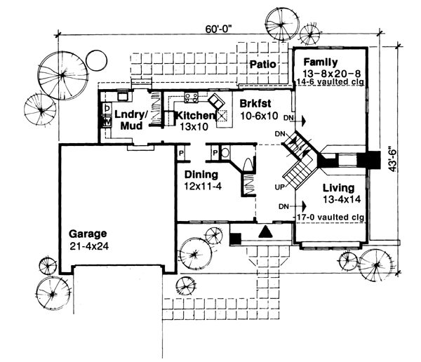 Traditional Level One of Plan 99332