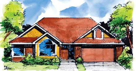 House Plan 99338 Elevation