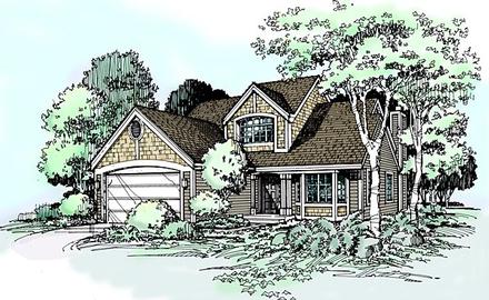 House Plan 99342 Elevation