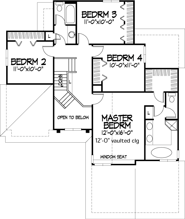 Traditional Level Two of Plan 99344