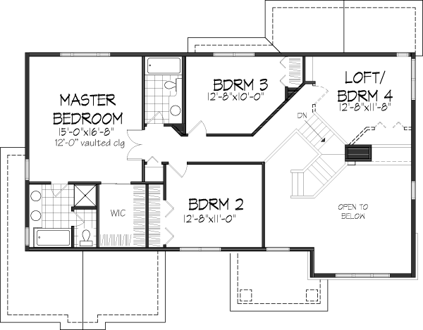 Traditional Level Two of Plan 99356