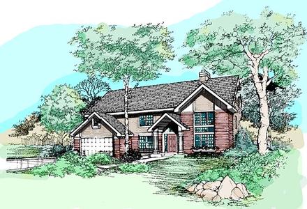 House Plan 99356 Elevation