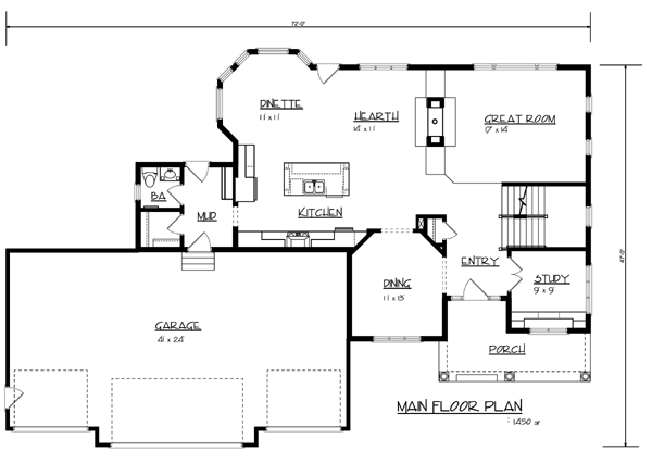 Traditional Level One of Plan 99370