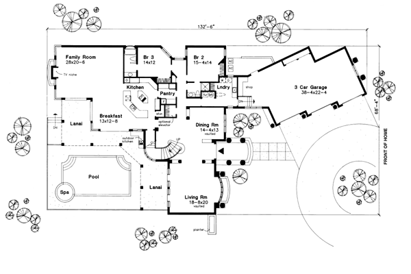 Mediterranean Level One of Plan 99374