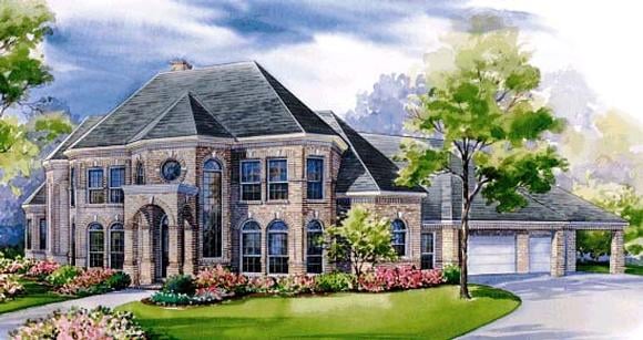 House Plan 99439 Elevation