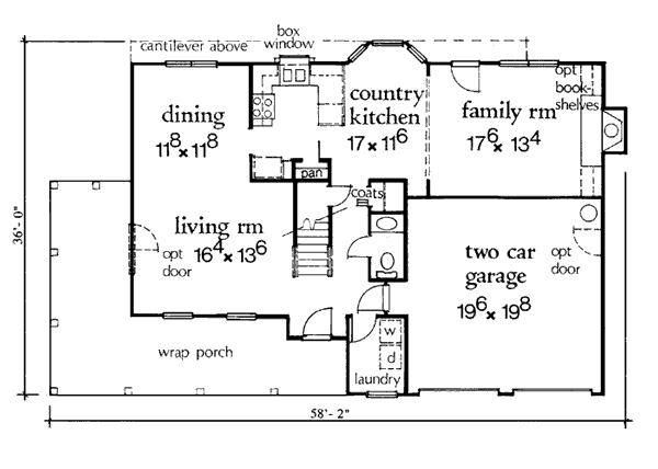 Colonial Country Level One of Plan 99502