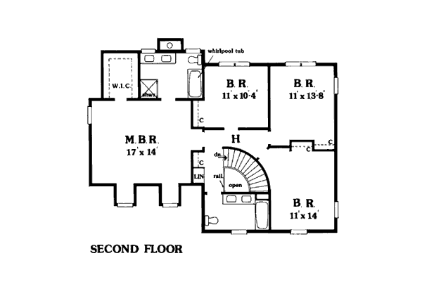 Country Craftsman Farmhouse Traditional Level Two of Plan 99626