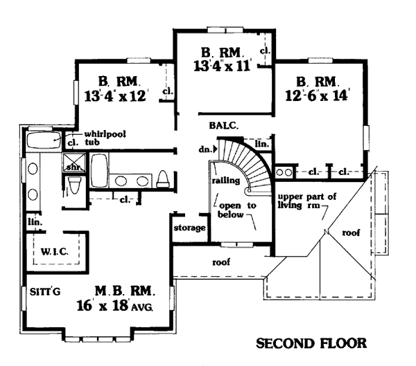 Bungalow European Level Two of Plan 99644