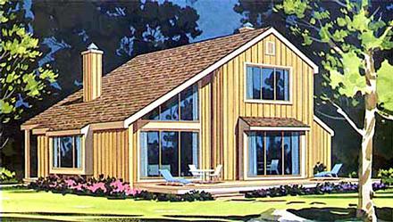 Coastal Contemporary Elevation of Plan 99675