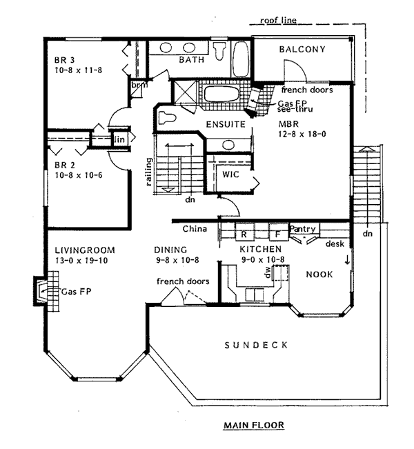 Mediterranean Level Two of Plan 99905