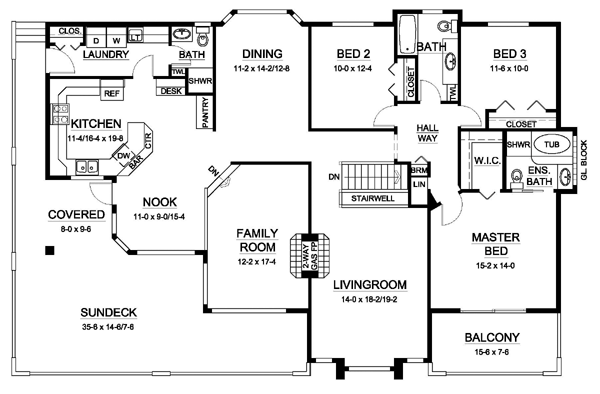 Southwest Level Two of Plan 99906