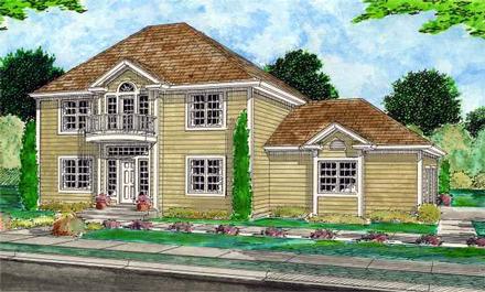 Colonial Elevation of Plan 99925