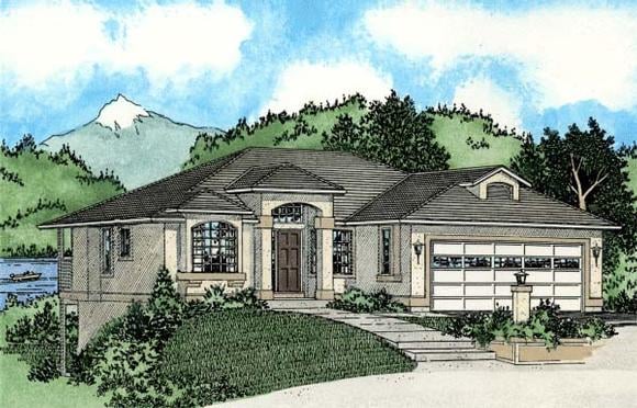 House Plan 99926 Elevation