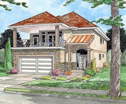 Florida Elevation of Plan 99967