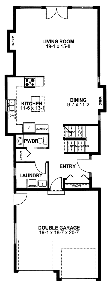 Craftsman Level One of Plan 99972