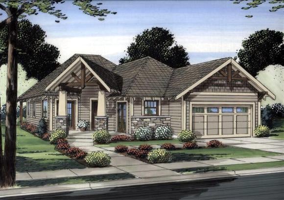 House Plan 99991 Elevation