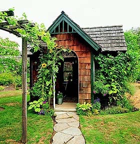 Cedar Shingle Shed - Project Plan 503486
