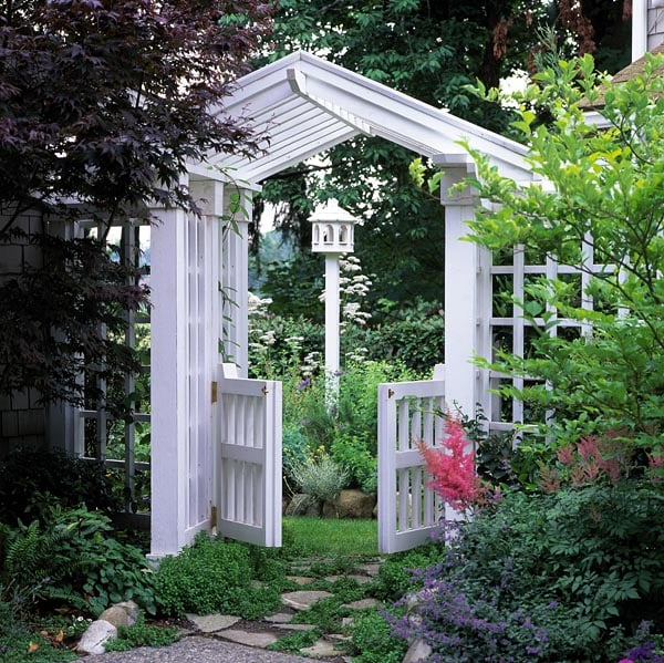 Gate, Arbor and Trellis - Plan 504876 | Family Home Plans