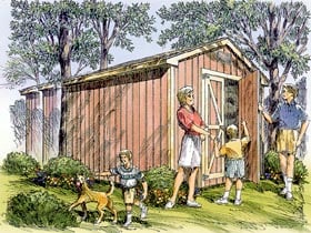 Gable Storage Shed - Project Plan 85904