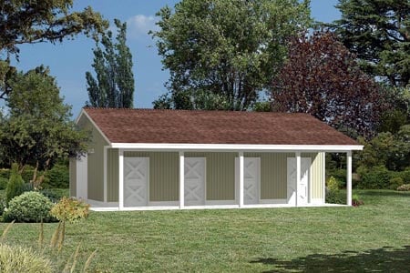 85940 - Pole Building - Horse Barn
