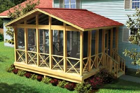 Covered Screen Porch
- Project Plan 90008