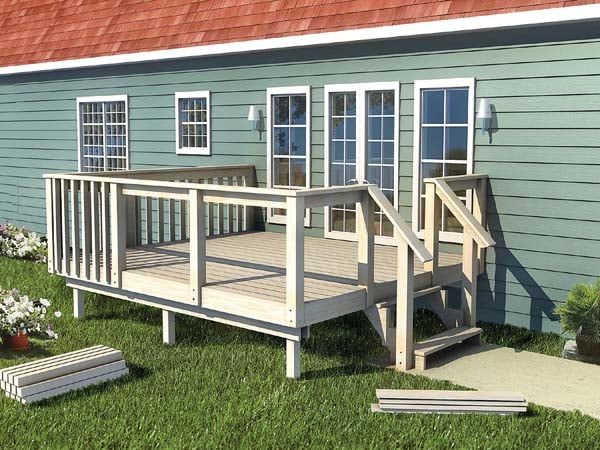 The How-to-Build Deck Plan - Project Plan 90050