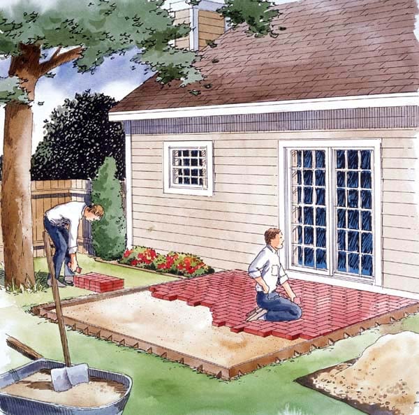 Easy to Build Patio's - Project Plan 90054